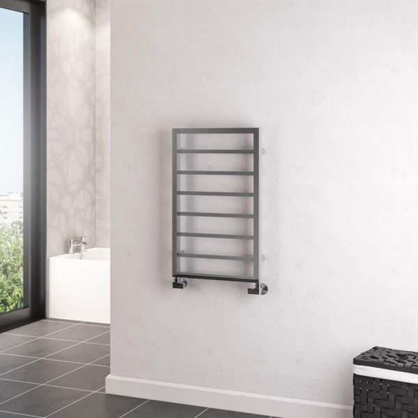 Eastbrook Ryton 800 x 500 Chrome Designer Towel Rail #2