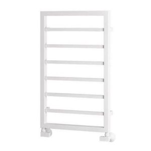 Eastbrook Ryton 800 x 500 Matt White Designer Towel Rail