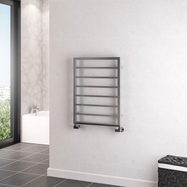 Eastbrook Ryton 800 x 600 Chrome Designer Towel Rail #2