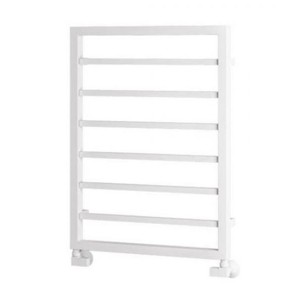 Eastbrook Ryton 800 x 600 Matt White Designer Towel Rail