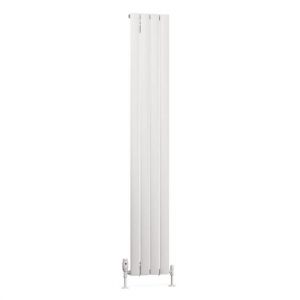 Eastbrook Sandhurst 1800 x 275 Matt White Aluminium Designer Radiator