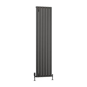 Eastbrook Sandhurst 1800 x 415 Matt Anthracite Aluminium Designer Radiator