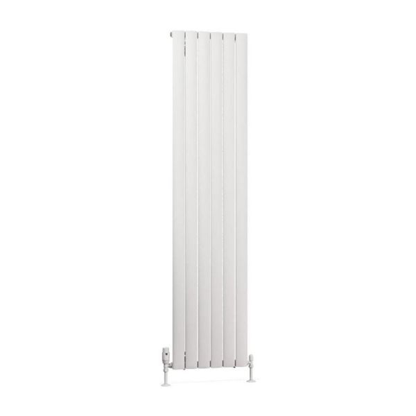 Eastbrook Sandhurst 1800 x 415 Matt White Aluminium Designer Radiator