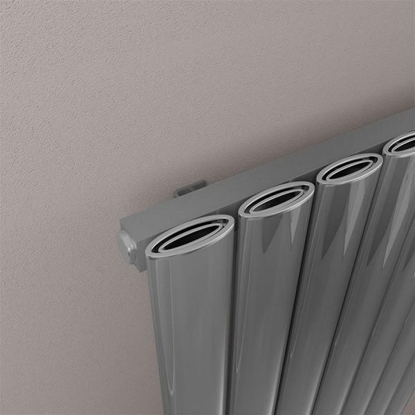 Eastbrook Sandhurst 1800 x 415 Polished Aluminium Designer Radiator #3