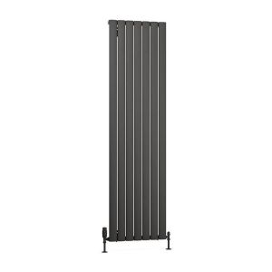 Eastbrook Sandhurst 1800 x 485 Matt Anthracite Aluminium Designer Radiator