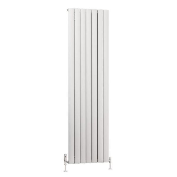 Eastbrook Sandhurst 1800 x 485 Matt White Aluminium Designer Radiator