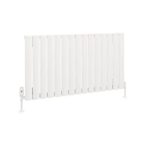 Eastbrook Sandhurst 600 x 1045 Matt White Aluminium Designer Radiator