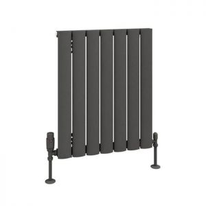 Eastbrook Sandhurst 600 x 485 Matt Anthracite Aluminium Designer Radiator