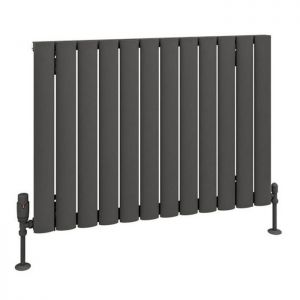 Eastbrook Sandhurst 600 x 835 Matt Anthracite Aluminium Designer Radiator