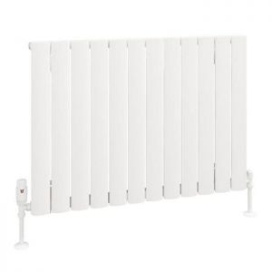 Eastbrook Sandhurst 600 x 835 Matt White Aluminium Designer Radiator