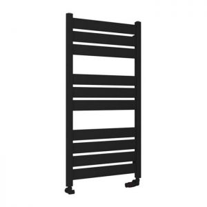 Eastbrook Santero 1200 x 600 Matt Black Designer Towel Rail