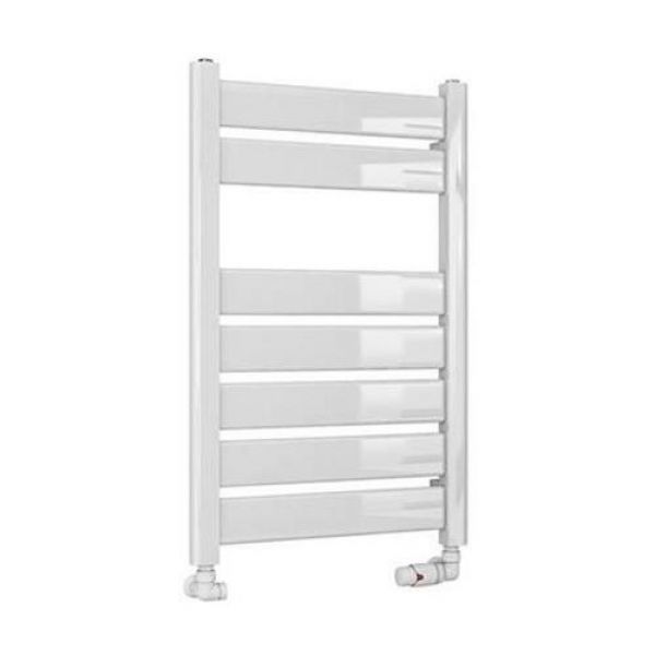 Eastbrook Santero 800 x 500 Gloss White Designer Towel Rail