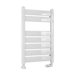 Eastbrook Santero 800 x 500 Gloss White Designer Towel Rail