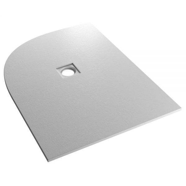 Eastbrook Crossland 1200 x 900 Left Hand Offset Quadrant Grey Slate Effect Shower Tray #2