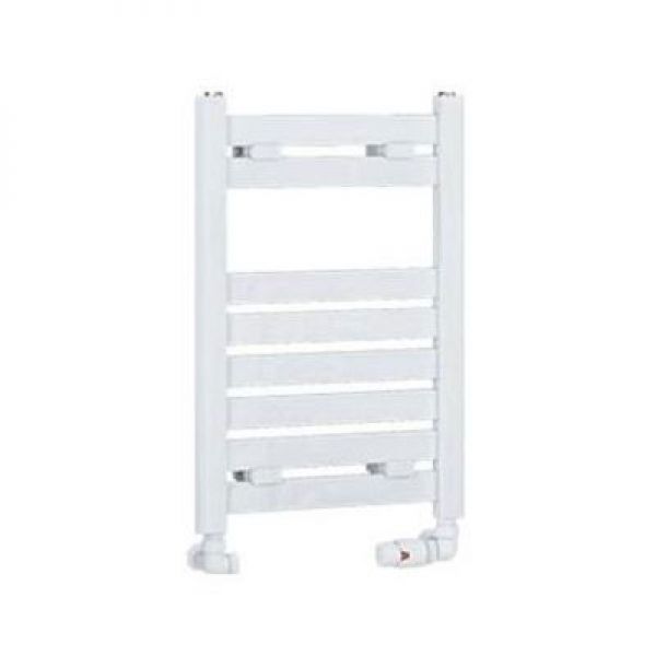 Eastbrook Staverton 600 x 400 WHITE Designer Towel Rail