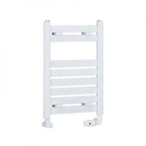 Eastbrook Staverton 600 x 400 WHITE Designer Towel Rail