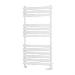 Eastbrook Tunstall 1200 x 600 Matt White Designer Towel Rail
