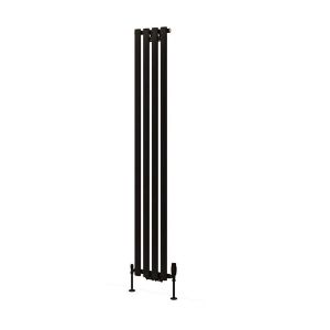 Eastbrook Tunstall 1800 x 280 Matt Black Designer Radiator