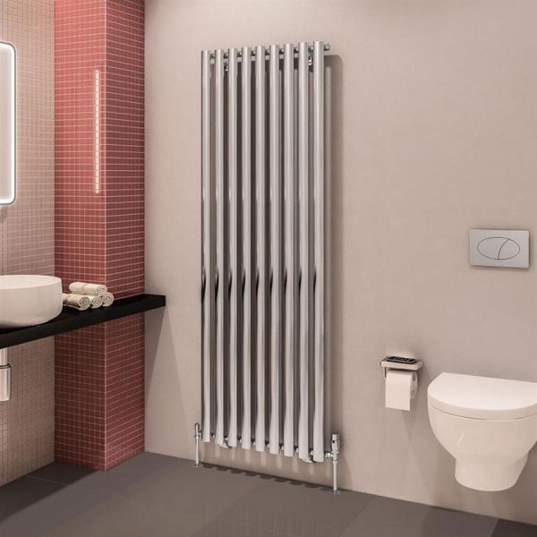 Eastbrook Tunstall 1800 x 630 Chrome Designer Radiator #2