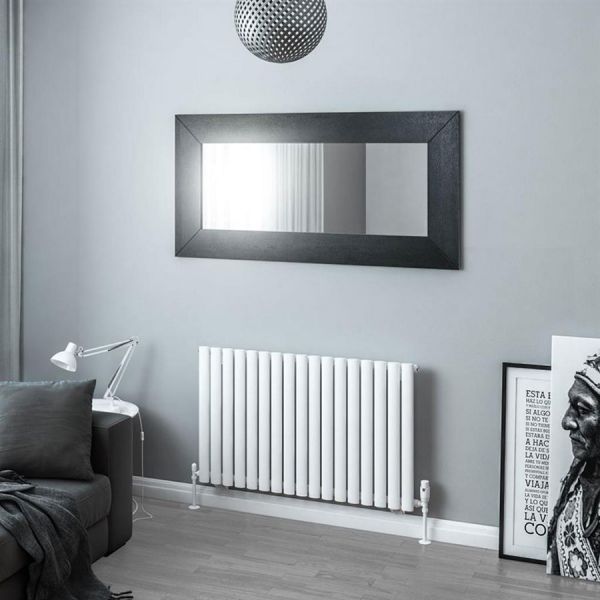 Eastbrook Tunstall 600 x 1002 Matt White Designer Radiator #2