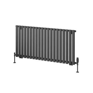 Eastbrook Tunstall 600 x 1179 Matt Anthracite Designer Radiator