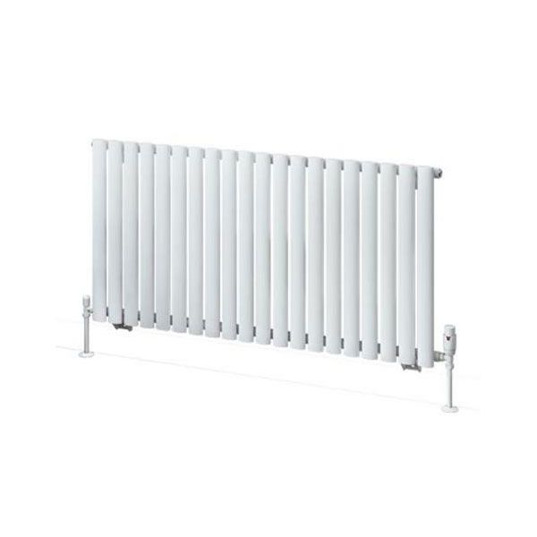 Eastbrook Tunstall 600 x 1179 Matt White Designer Radiator