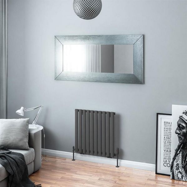 Eastbrook Tunstall 600 x 589 Matt Anthracite Designer Radiator #2