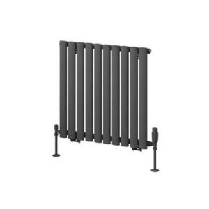 Eastbrook Tunstall 600 x 589 Matt Anthracite Designer Radiator