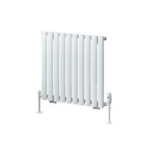 Eastbrook Tunstall 600 x 589 Matt White Designer Radiator