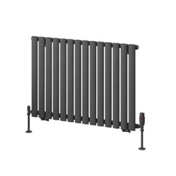 Eastbrook Tunstall 600 x 825 Matt Anthracite Designer Radiator