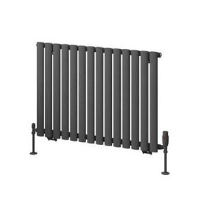 Eastbrook Tunstall 600 x 825 Matt Anthracite Designer Radiator