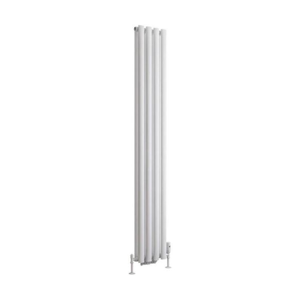 Eastbrook Tunstall Double 1800 x 280 Matt White Designer Radiator