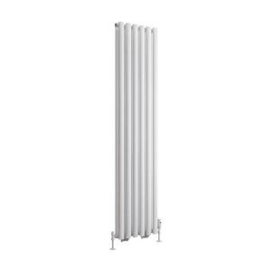 Eastbrook Tunstall Double 1800 x 420 Matt White Designer Radiator