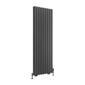 Eastbrook Tunstall Double 1800 x 630 Matt Anthracite Designer Radiator