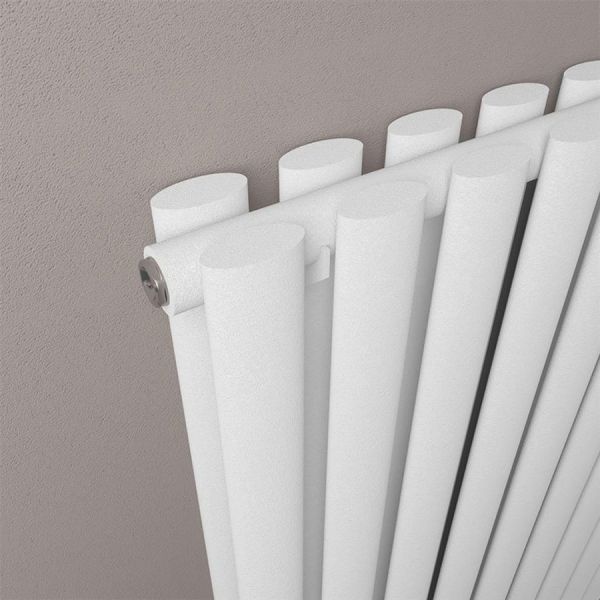 Eastbrook Tunstall Double 600 x 825 Matt White Designer Radiator #3