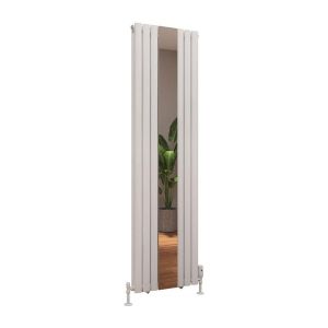 Eastbrook Tunstall Double Mirror 1800 x 500 Matt White Designer Radiator