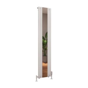 Eastbrook Tunstall Mirror 1800 x 380 Matt White Designer Radiator