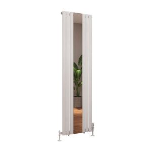 Eastbrook Tunstall Mirror 1800 x 500 Matt White Designer Radiator