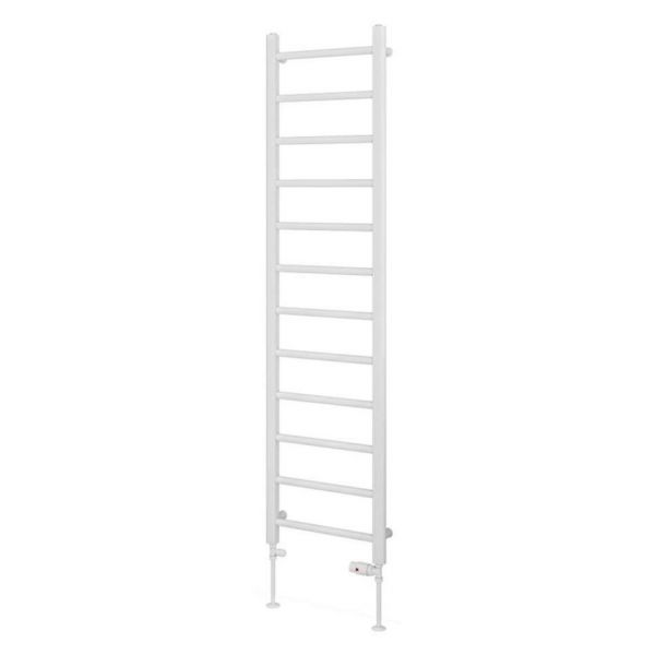 Eastbrook Tuscan 1750 x 450 Straight GLOSS WHITE Towel Rail