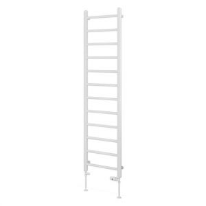 Eastbrook Tuscan 1750 x 450 Straight GLOSS WHITE Towel Rail