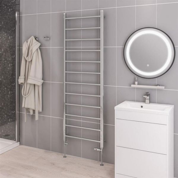 Eastbrook Tuscan 1750 x 600 Straight Chrome Towel Rail #2