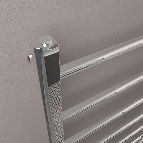Eastbrook Tuscan 650 x 450 Straight Chrome Towel Rail #3
