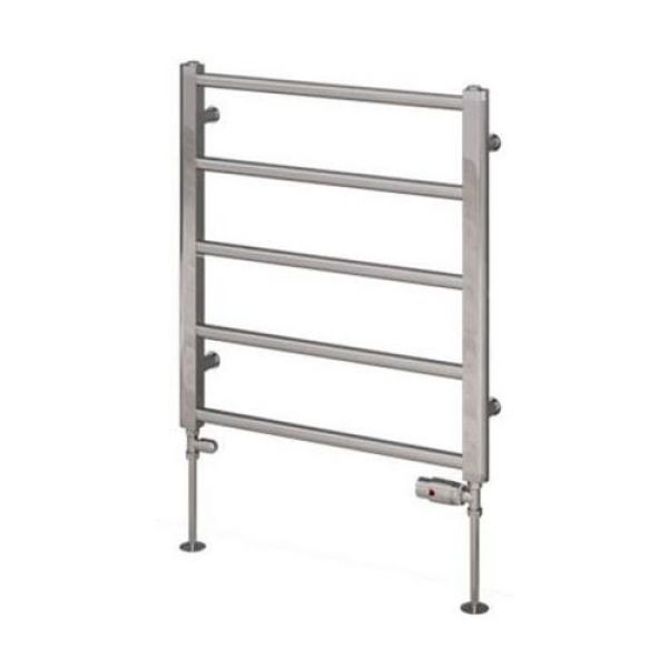 Eastbrook Tuscan 650 x 600 Straight Chrome Towel Rail