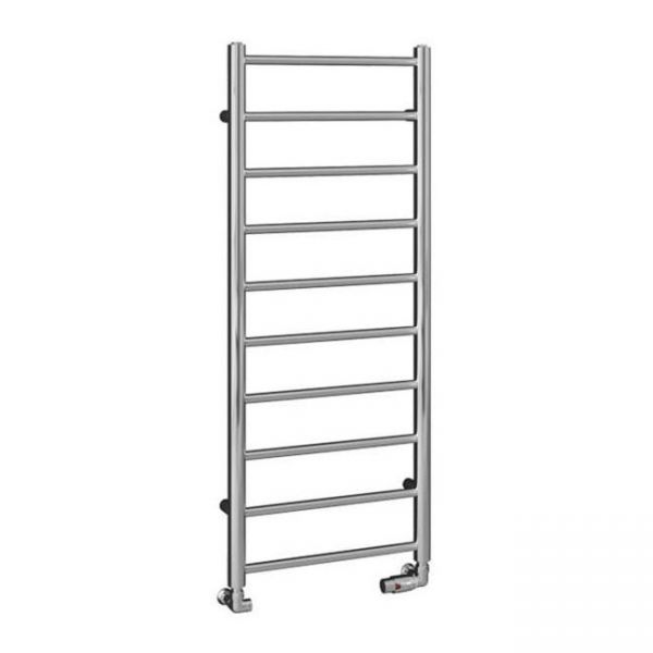 Eastbrook Tuscan Round 1200 x 500 Chrome Towel Rail