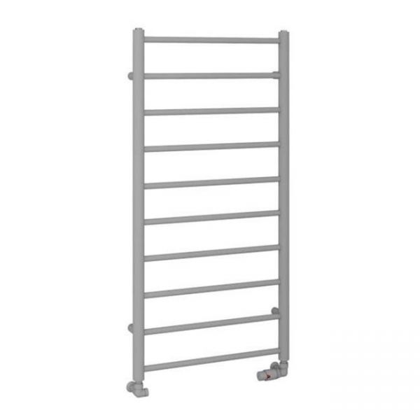 Eastbrook Tuscan Round 1200 x 600 Matt Grey Towel Rail