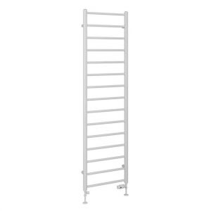 Eastbrook Tuscan Round 1800 x 500 Gloss White Towel Rail