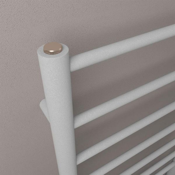 Eastbrook Tuscan Round 1800 x 500 Matt Grey Towel Rail #3