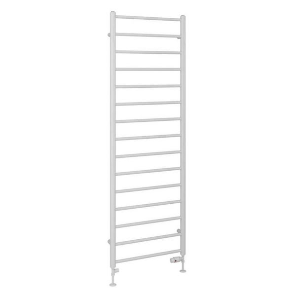 Eastbrook Tuscan Round 1800 x 600 Gloss White Towel Rail