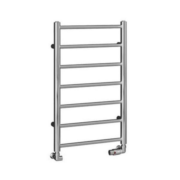 Eastbrook Tuscan Round 800 x 500 Chrome Towel Rail