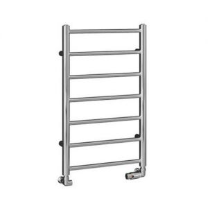 Eastbrook Tuscan Round 800 x 500 Chrome Towel Rail